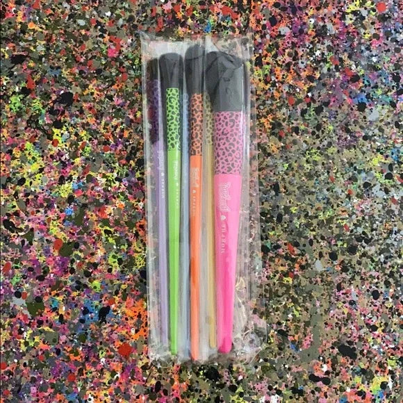 NWT Lisa Frank X Morphe Blend Bright Brush Set